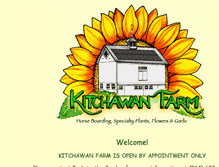 Tablet Screenshot of kitchawanfarm.com